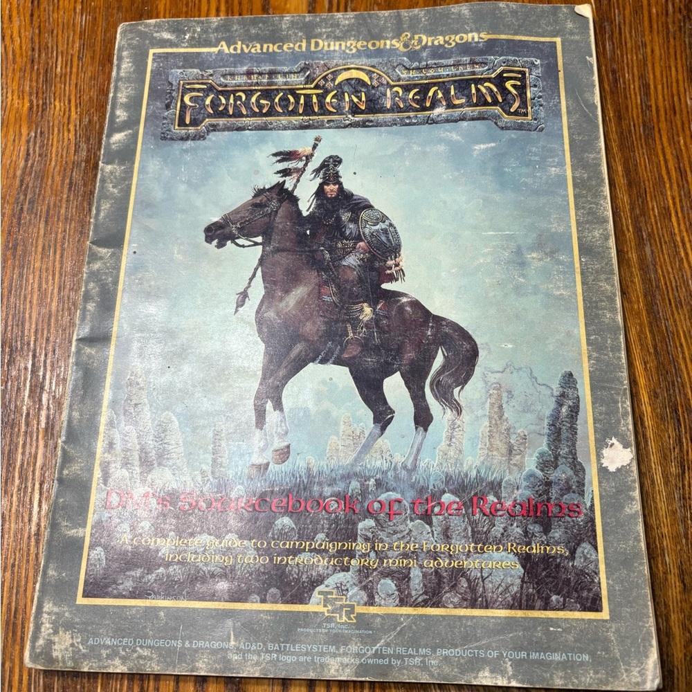 Advanced Dungeons & Dragons Forgotten Realms Sourcebook